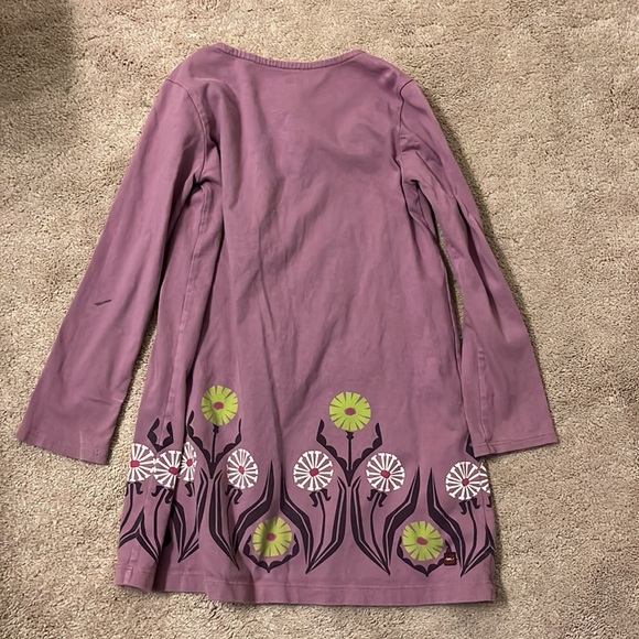 Tea Collection Purple Dress Size 6 - Picture 3 of 4
